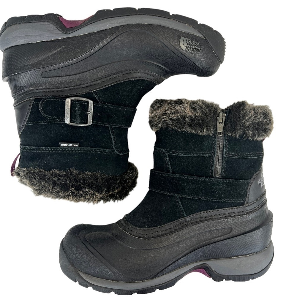 The North Face Women's Black Waterproof Cold Weather Heatseeker Boots - Picture 12 of 16